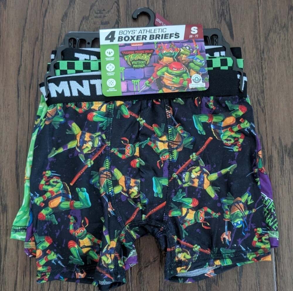 Teenage Mutant Ninja Turtles Boxer Briefs NEW!